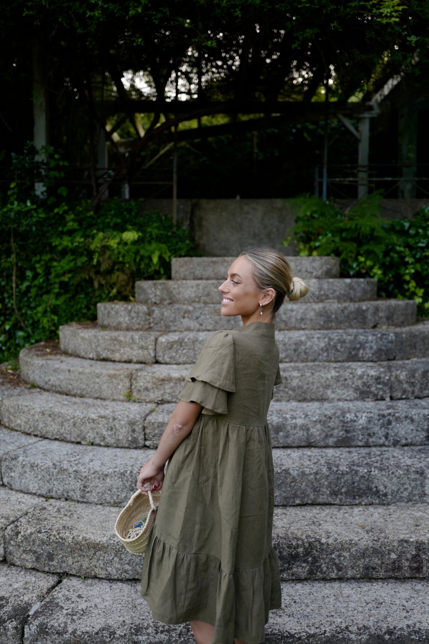Heidi Dress - Khaki