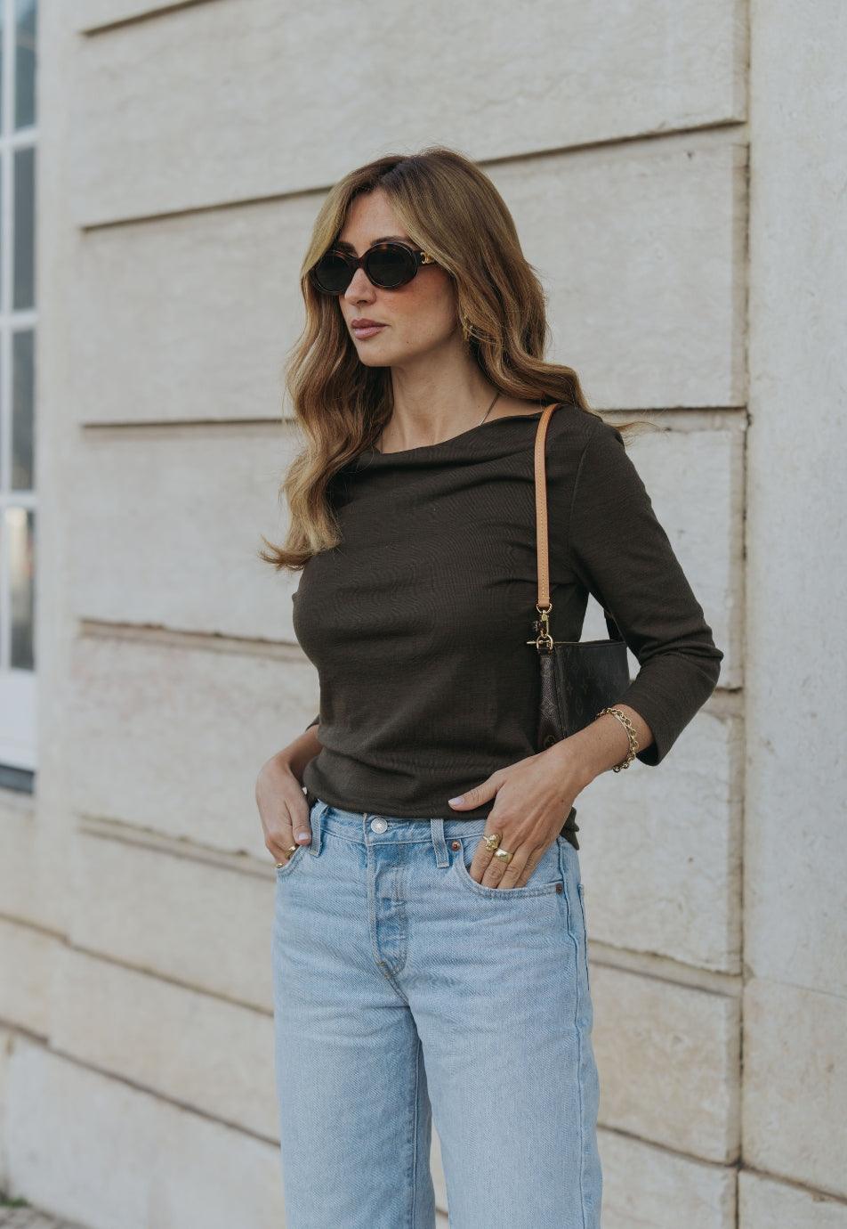 Marie Sweater - Khaki - Fluffy Feet