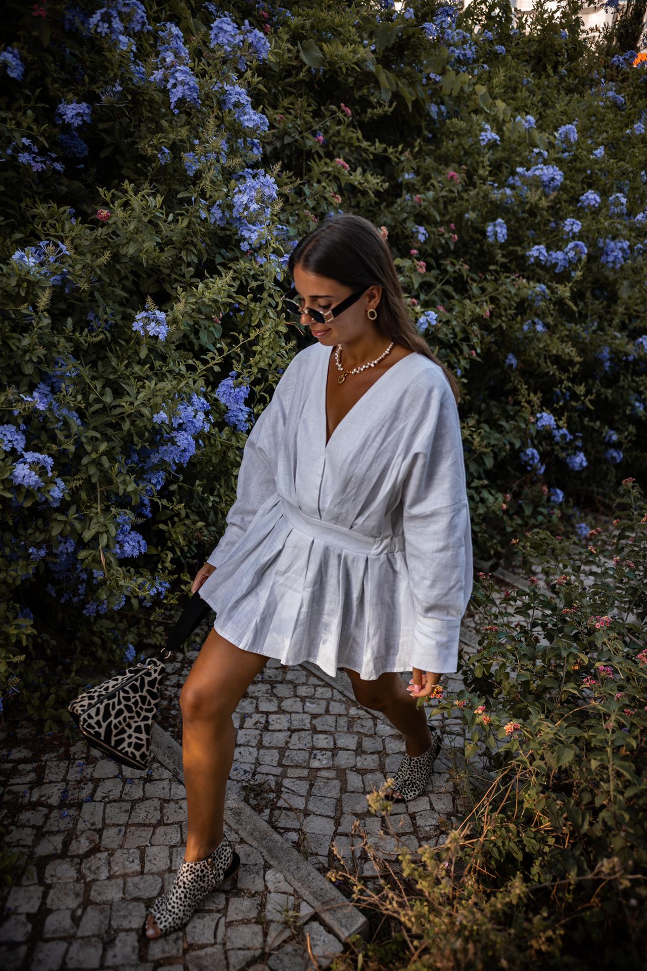Blusa Margot Lino | blanco