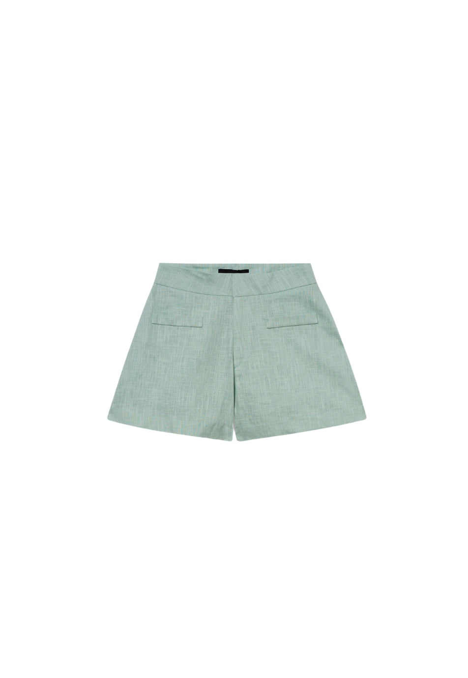 Céline Linen Shorts - Mint