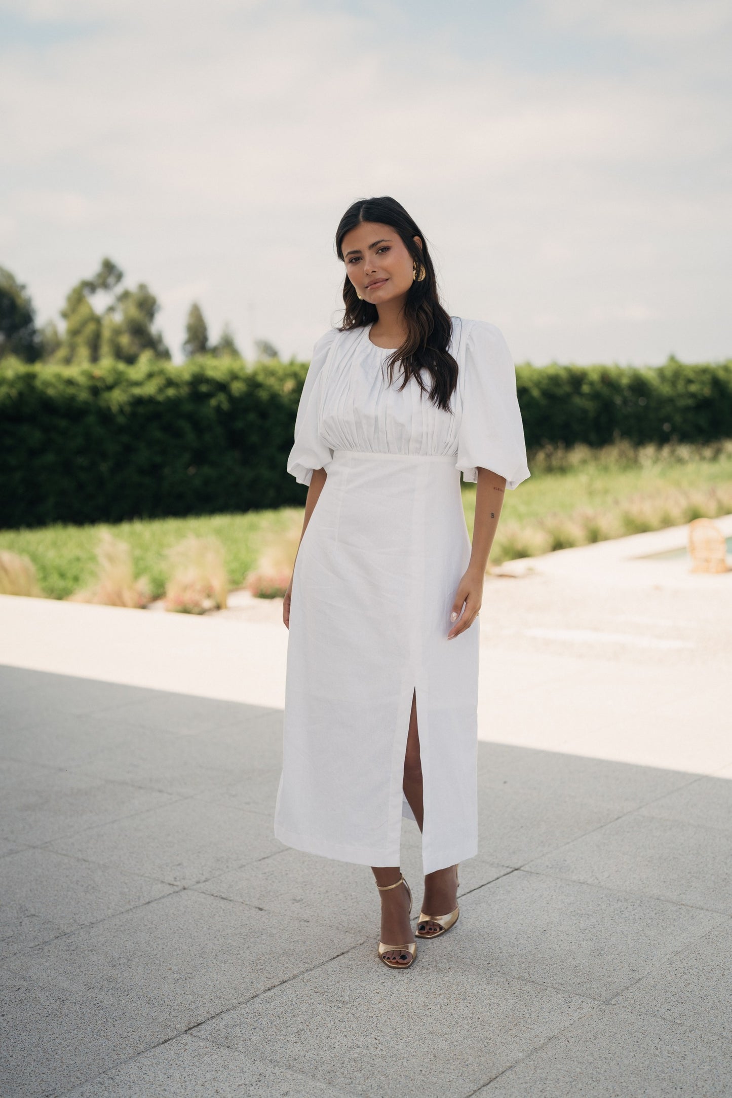 Chloe Dress - White