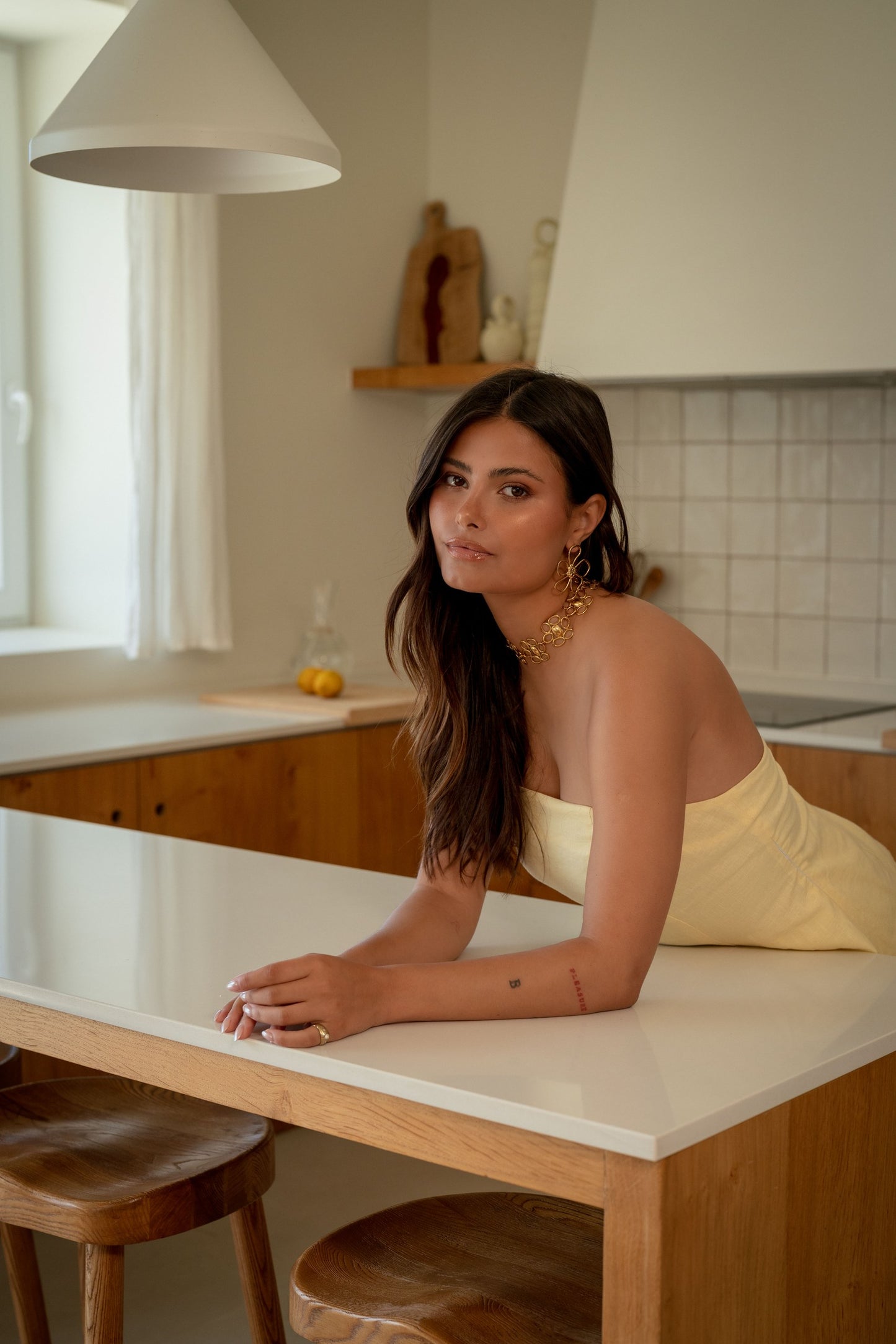 Malu Top - Pastel Yellow