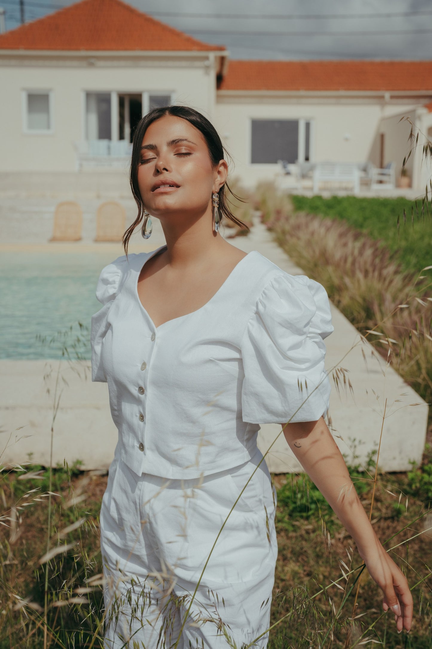 Alba Top - White