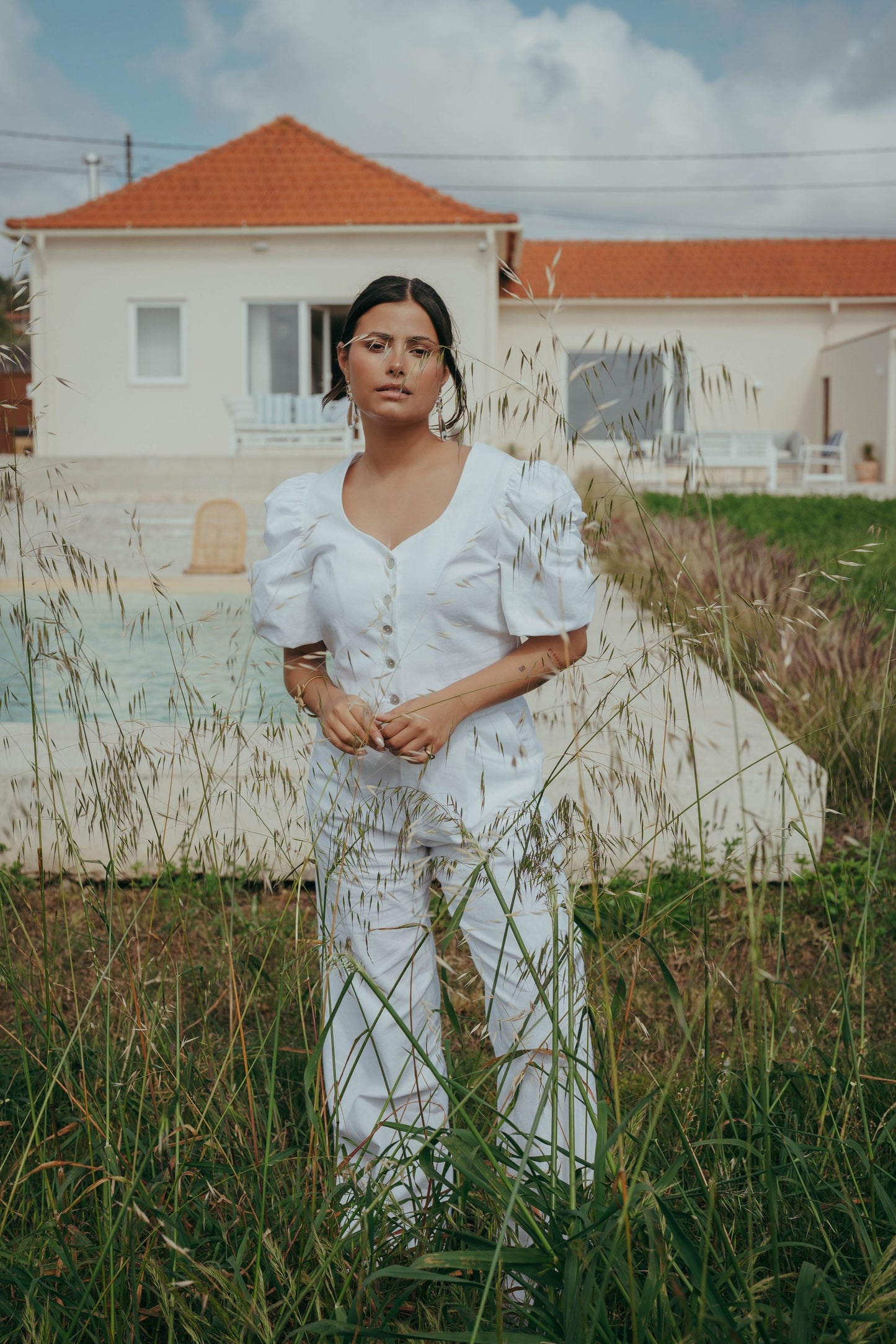 Alba Top - White