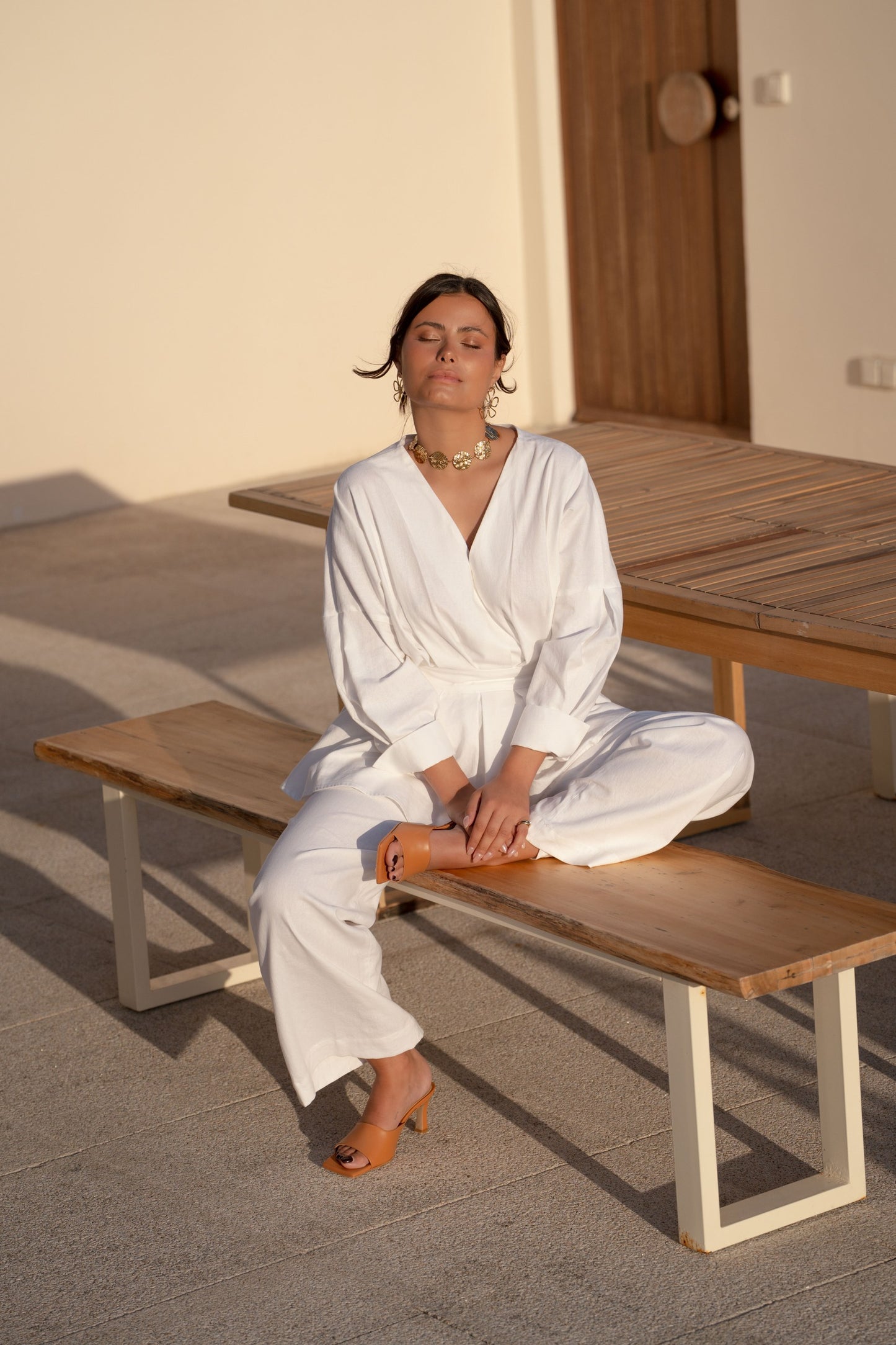 Margot Blouse - White