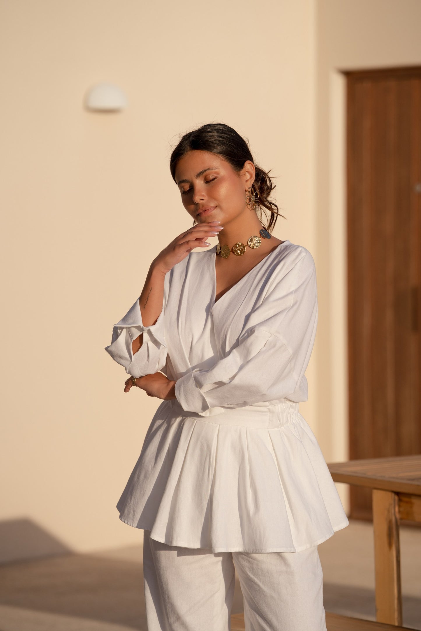 Margot Blouse - White
