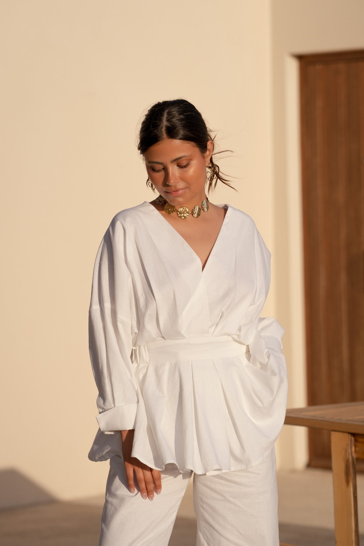 Margot Blouse - White