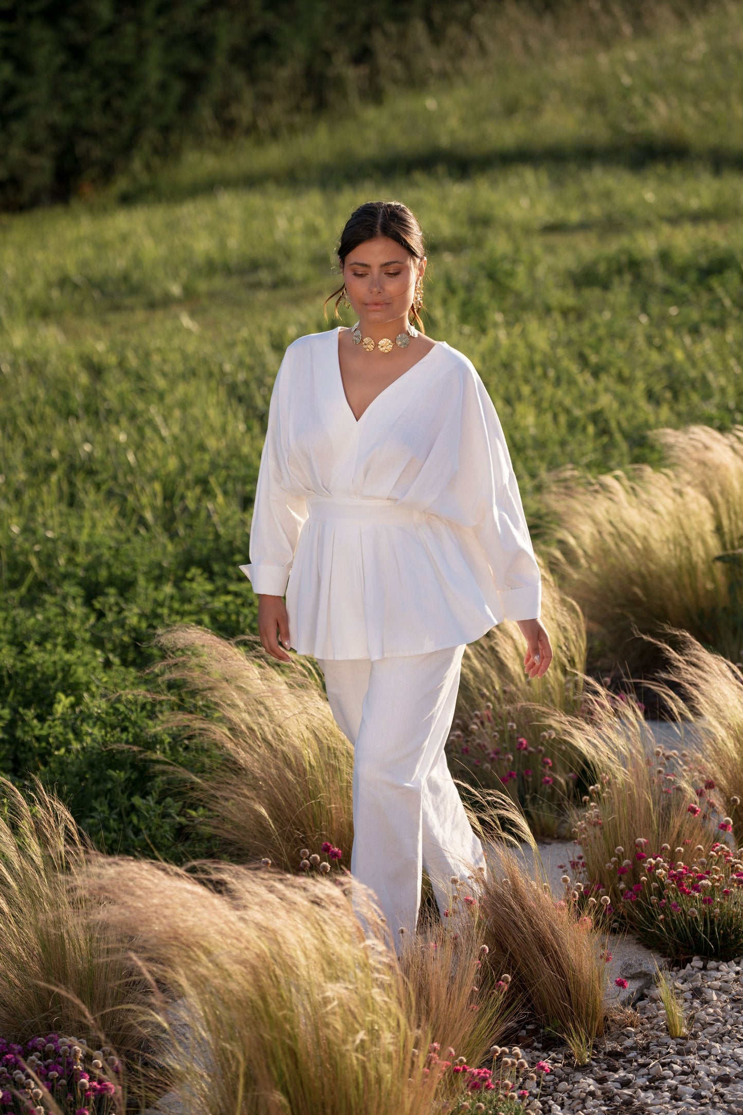 Margot Blouse - White