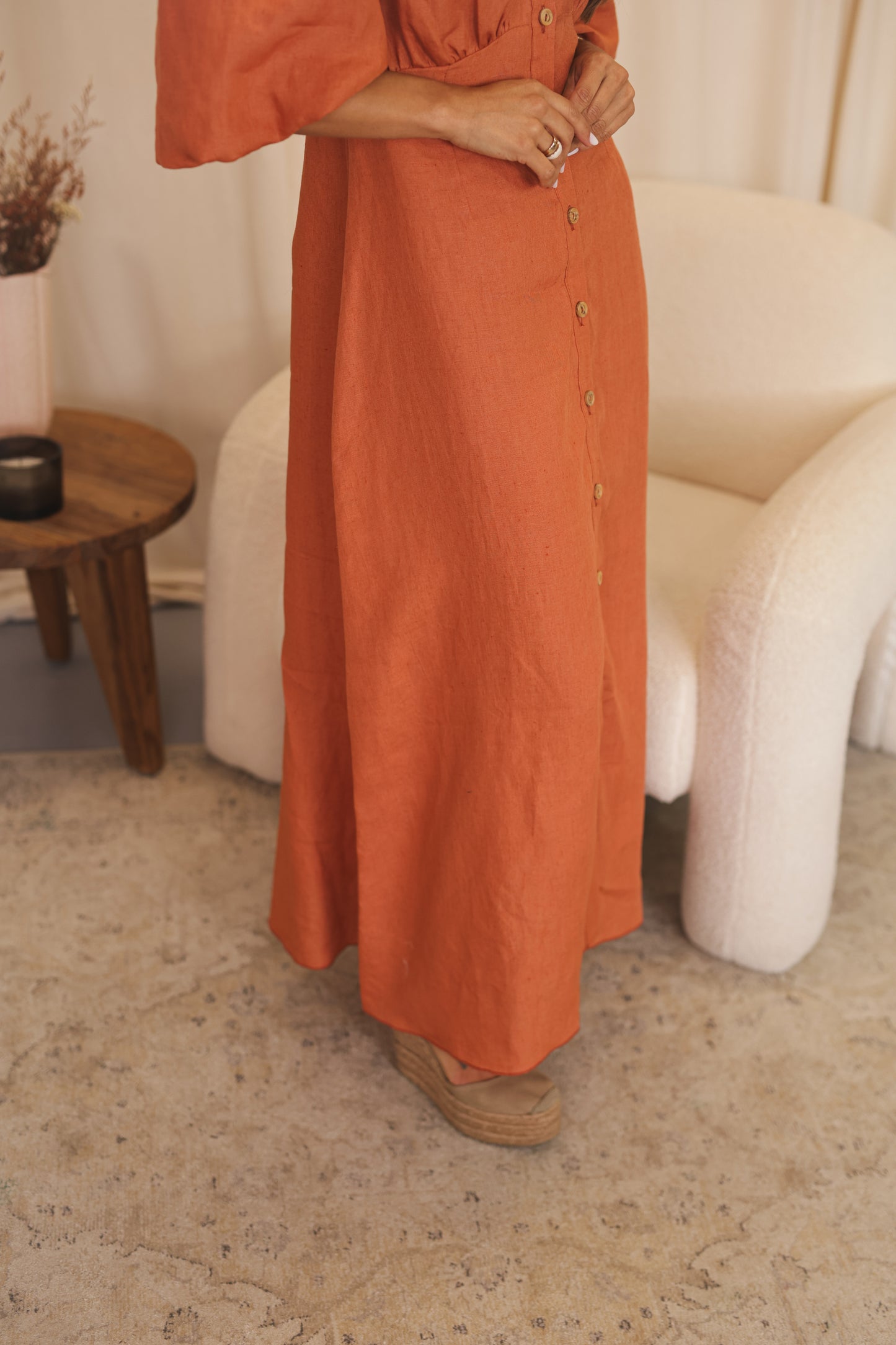 Amelia Dress - Terracota