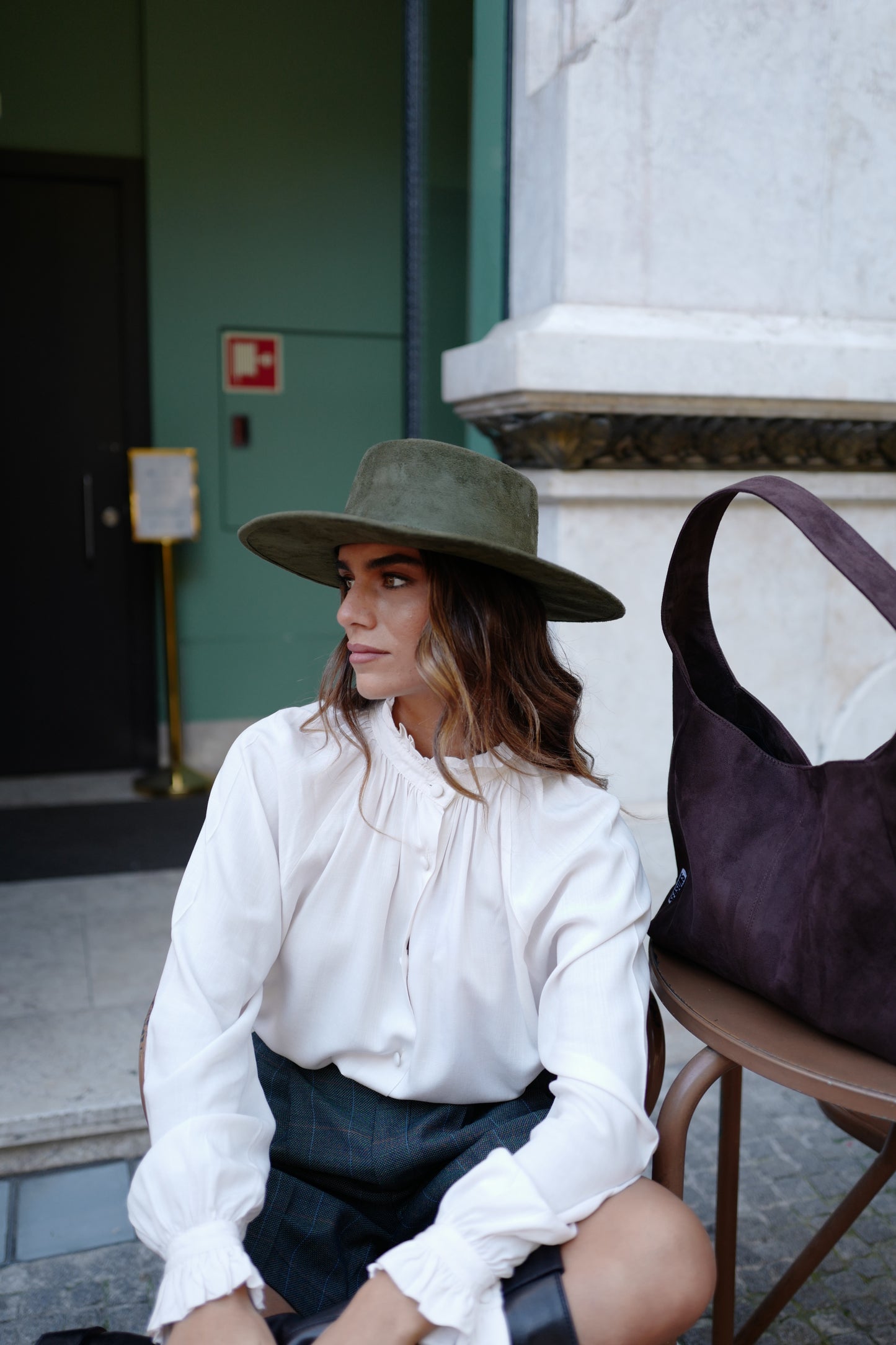 Julliette Romantic Blouse - Pearl