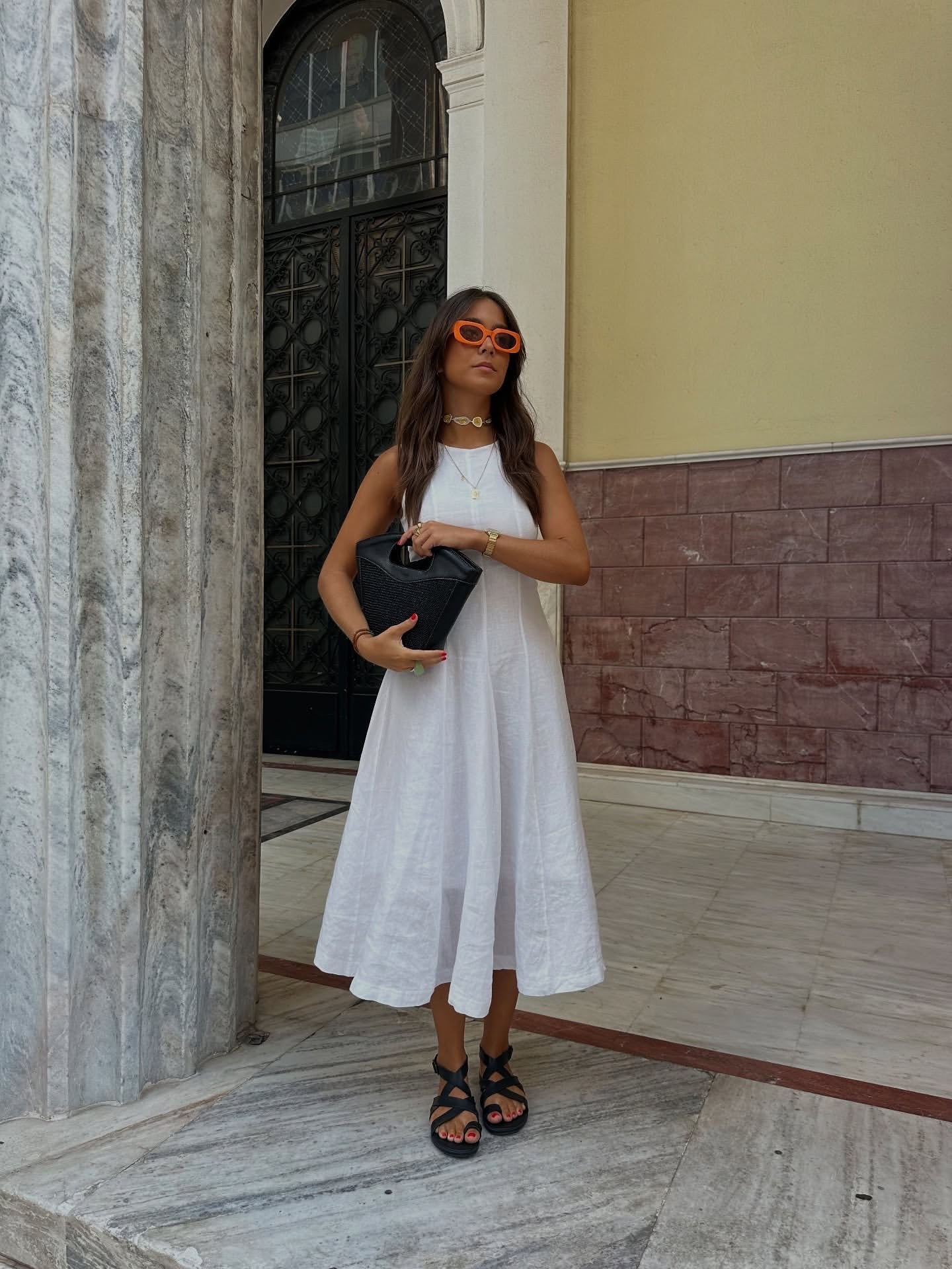 Etna Dress - White