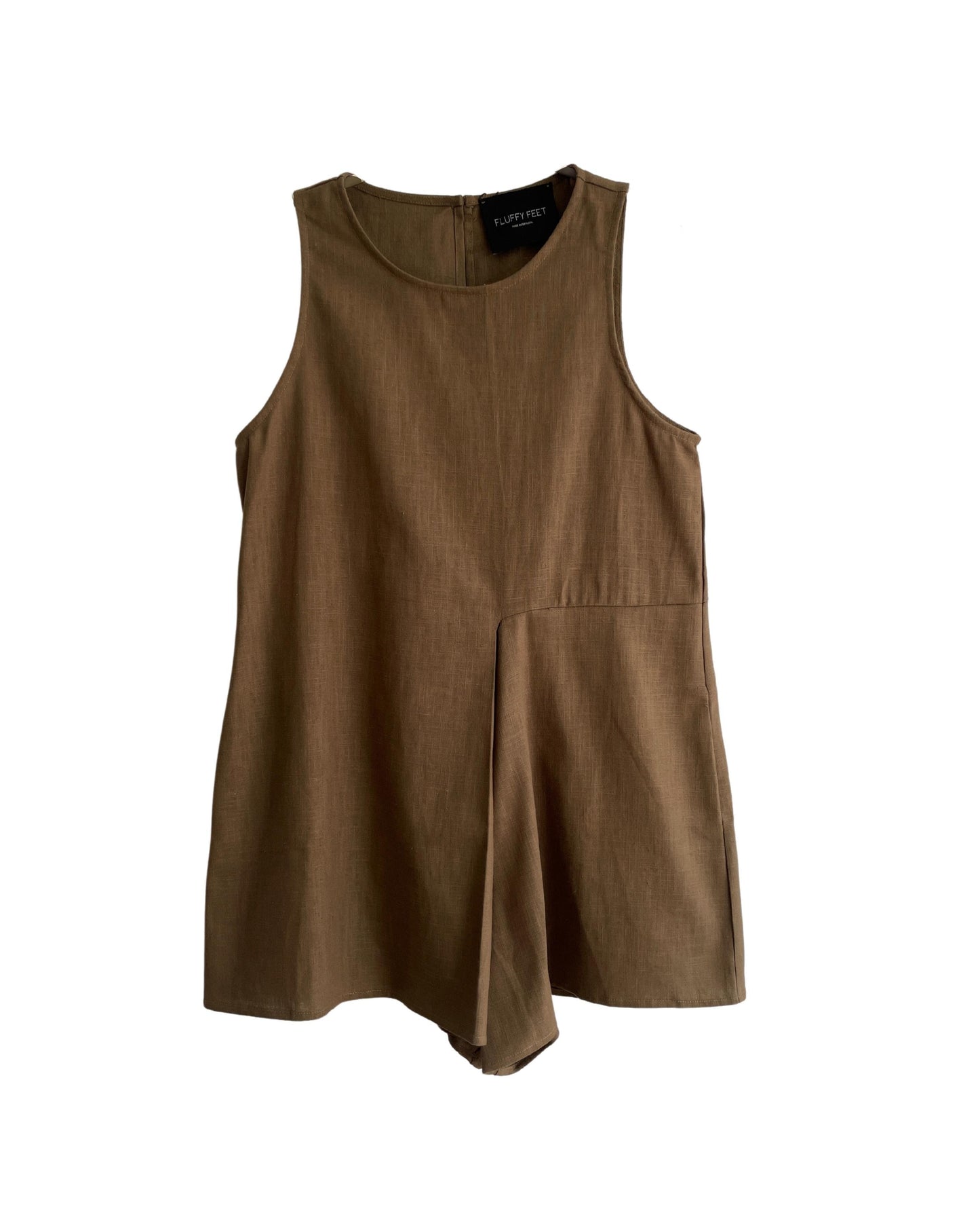 Pureza Jumpsuit | Khaki - Fluffy Feet