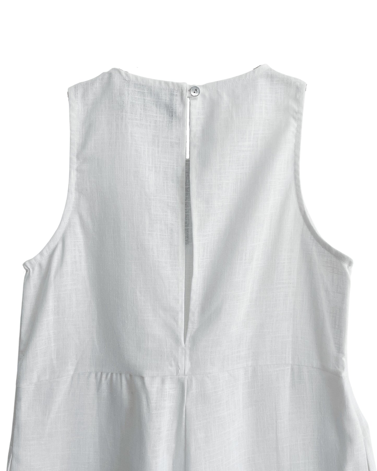 Pureza Jumpsuit | White - Fluffy Feet