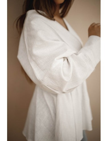 Blusa Margot Lino | blanco