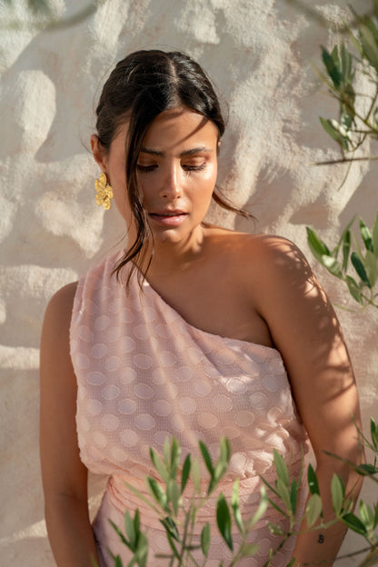 Trevi Dress - Salmon
