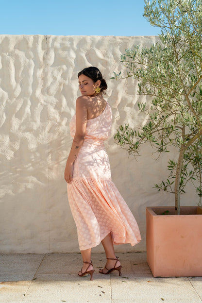 Trevi Dress - Salmon