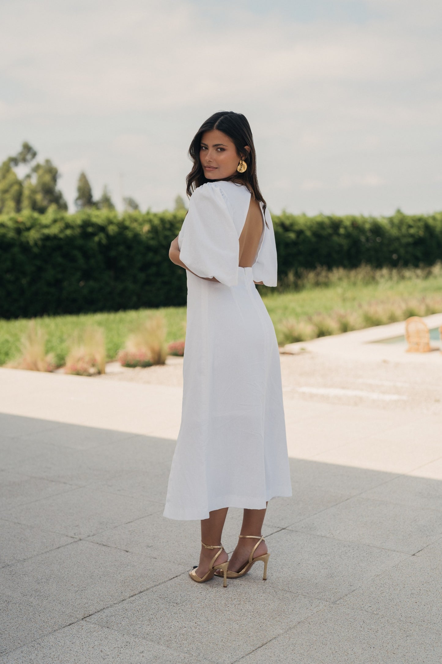 Chloe Dress - White