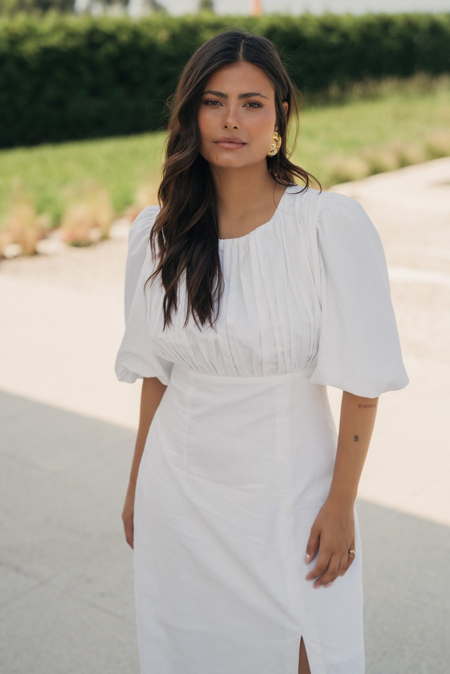 Chloe Dress - White