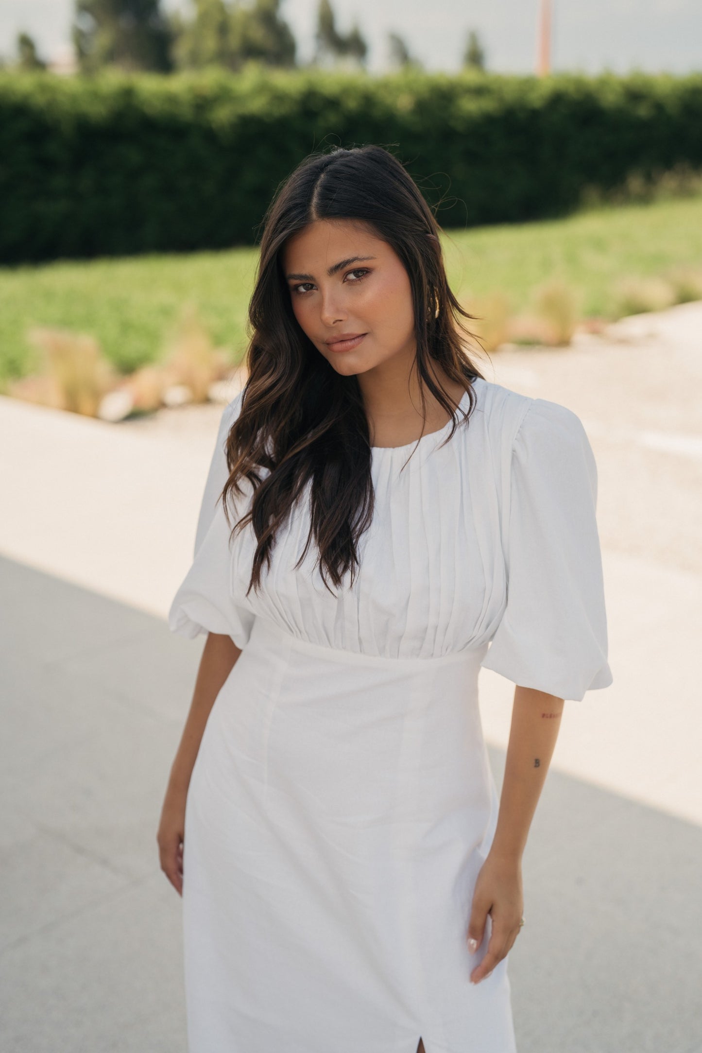Chloe Dress - White