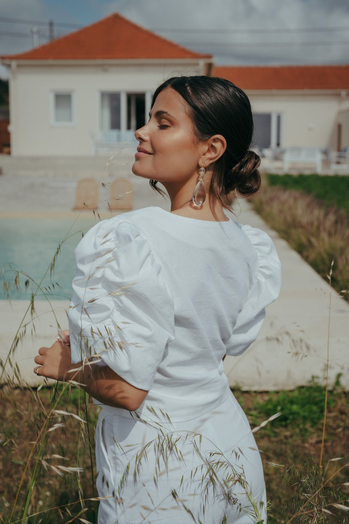 Alba Top -  White