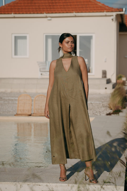 Pilar Dress - Green