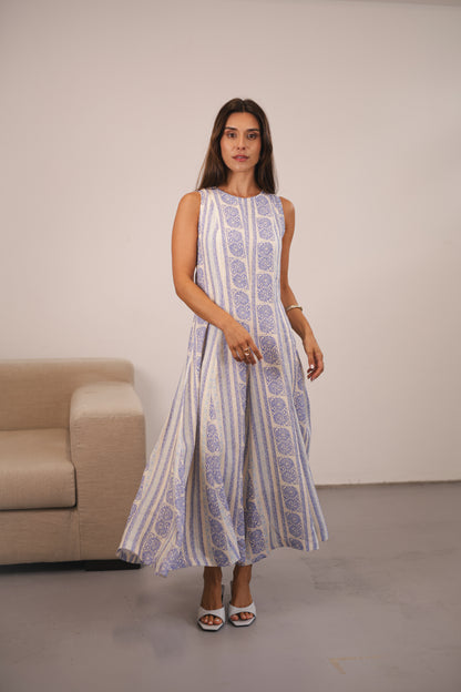 Etna Dress - Sun Blue Limited Edition