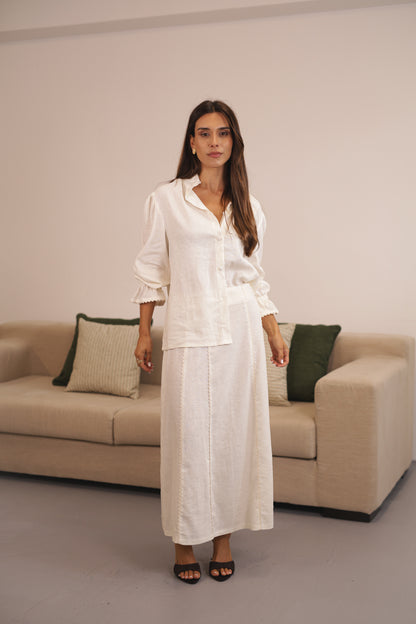 Elba Shirt - Creamy