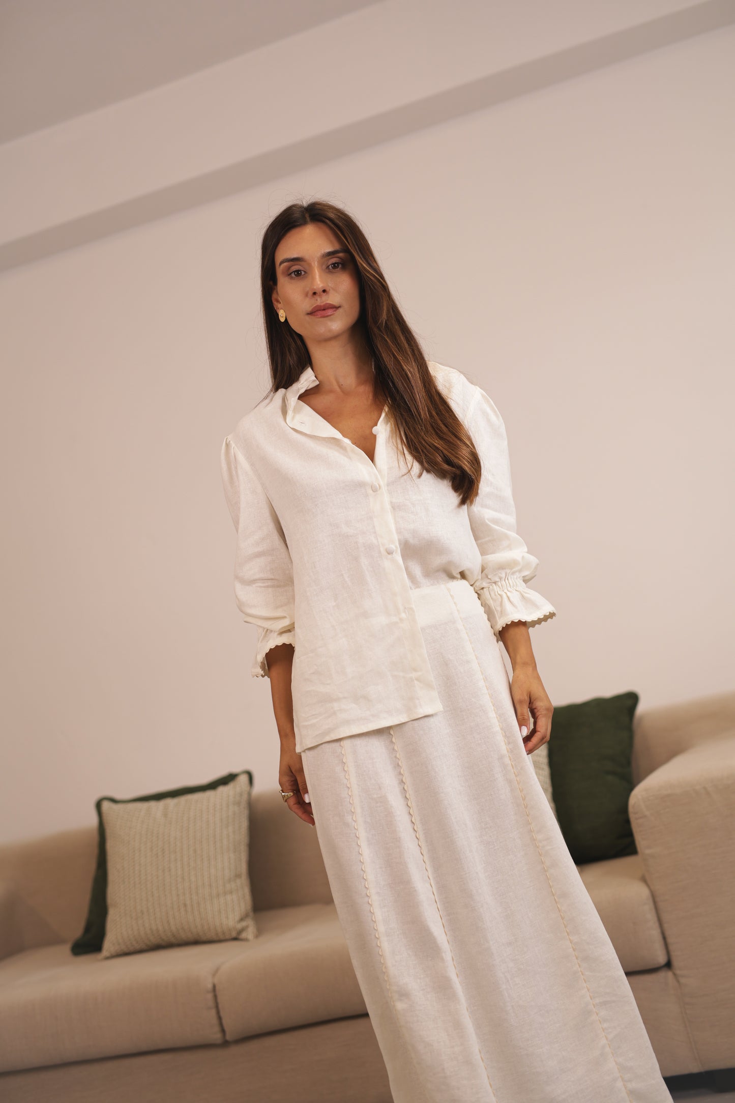 Elba Shirt - Creamy