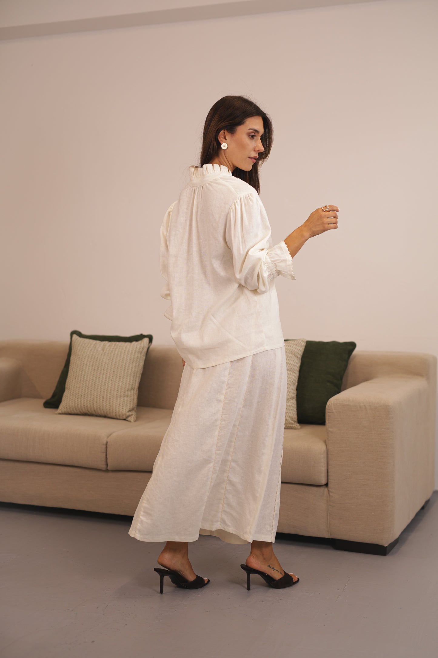 Elba Shirt - Creamy