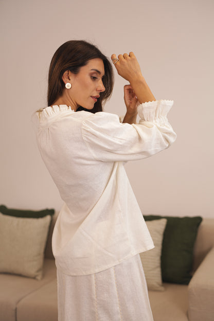 Elba Shirt - Creamy