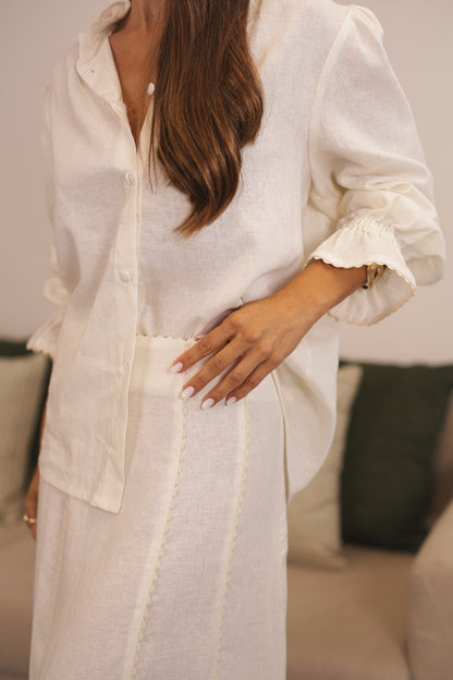 Elba Shirt - Creamy