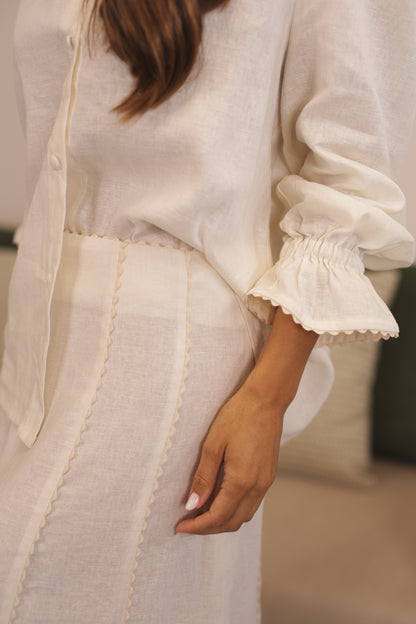 Elba Shirt - Creamy