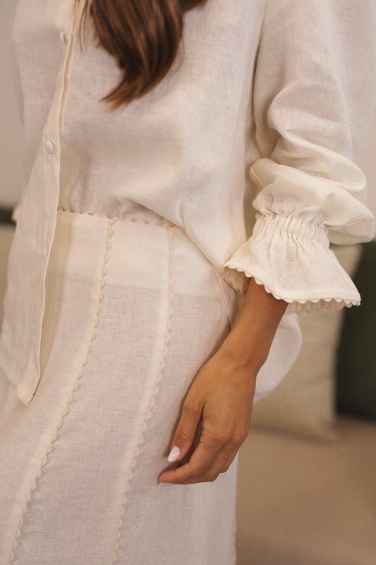 Elba Shirt - Creamy
