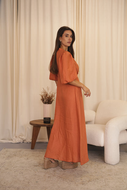 Amelia Dress - Terracota