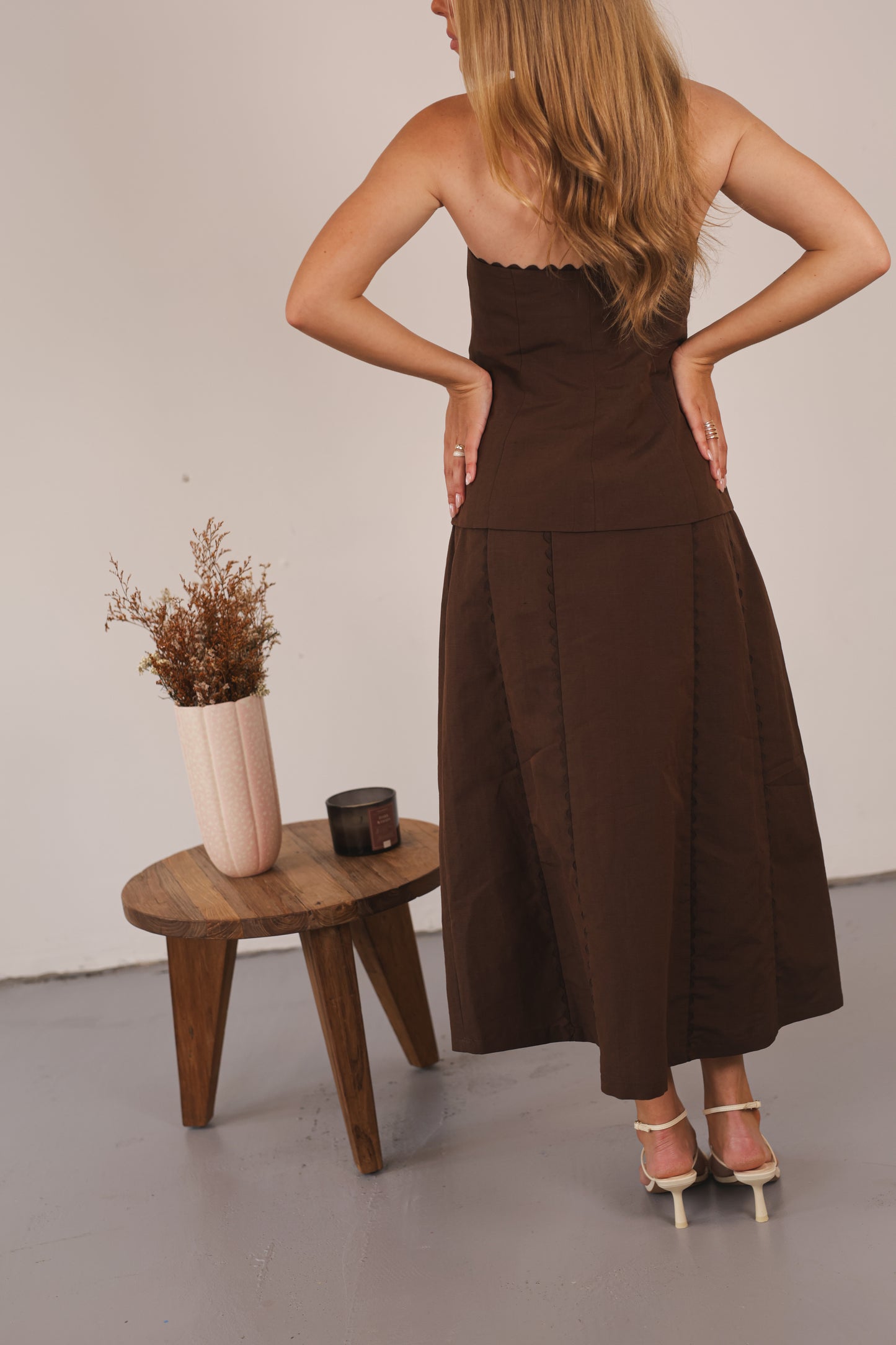 Mia Skirt - Chocolate