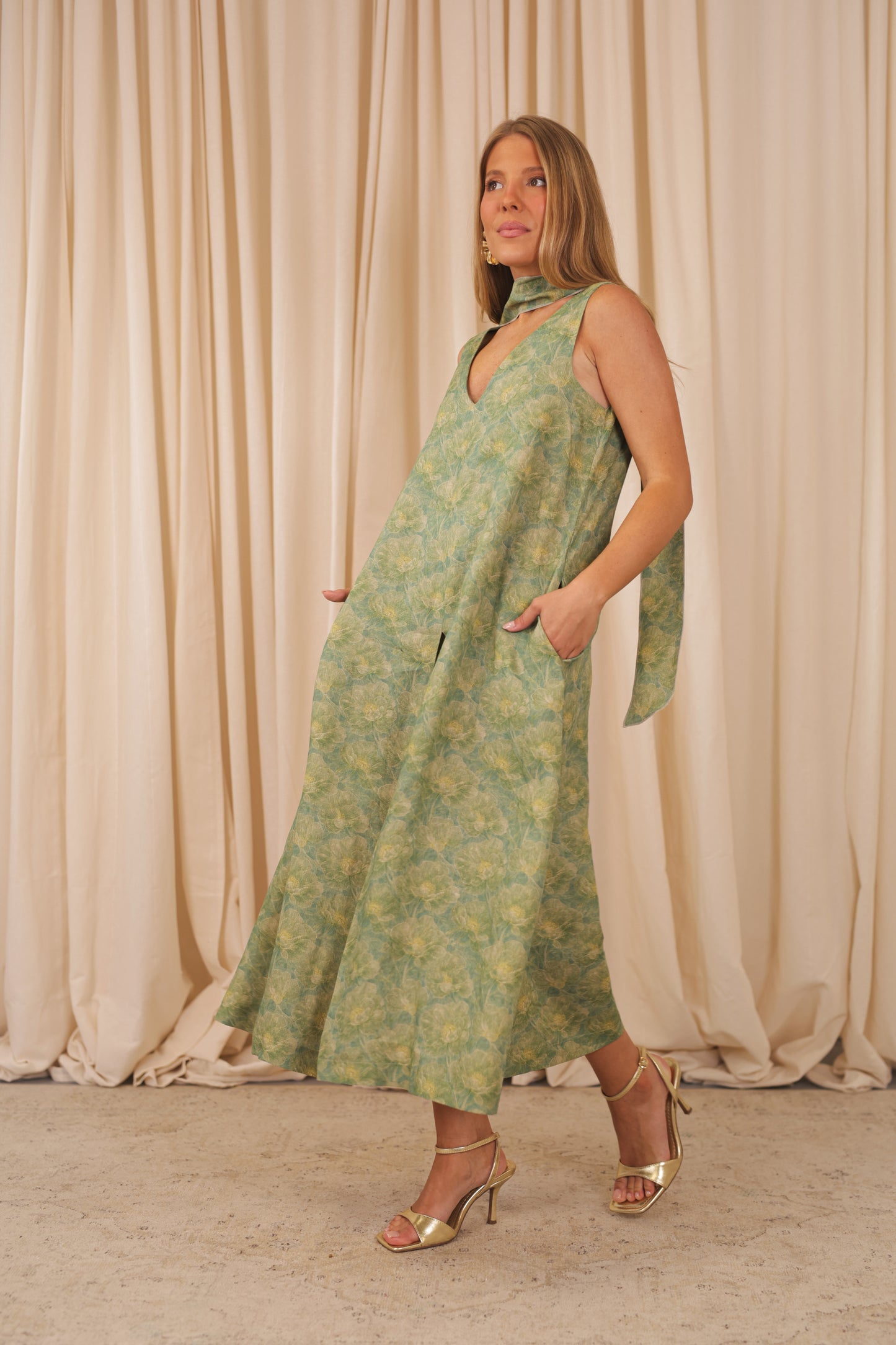 Pilar Dress - Gardenia