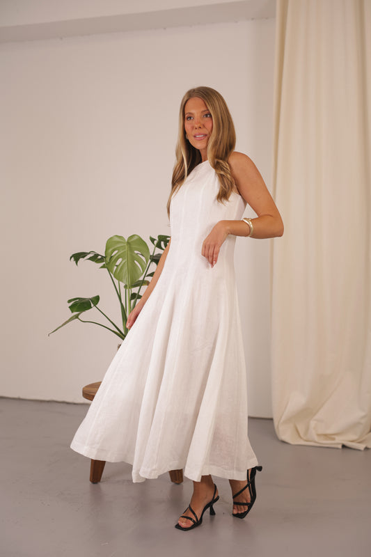 Etna Dress - White