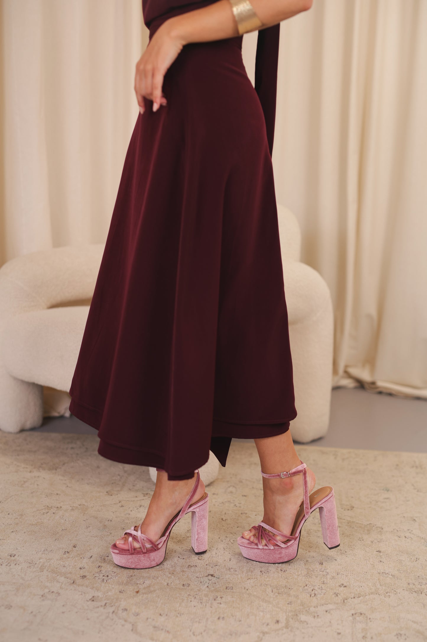 Selina Skirt Wine