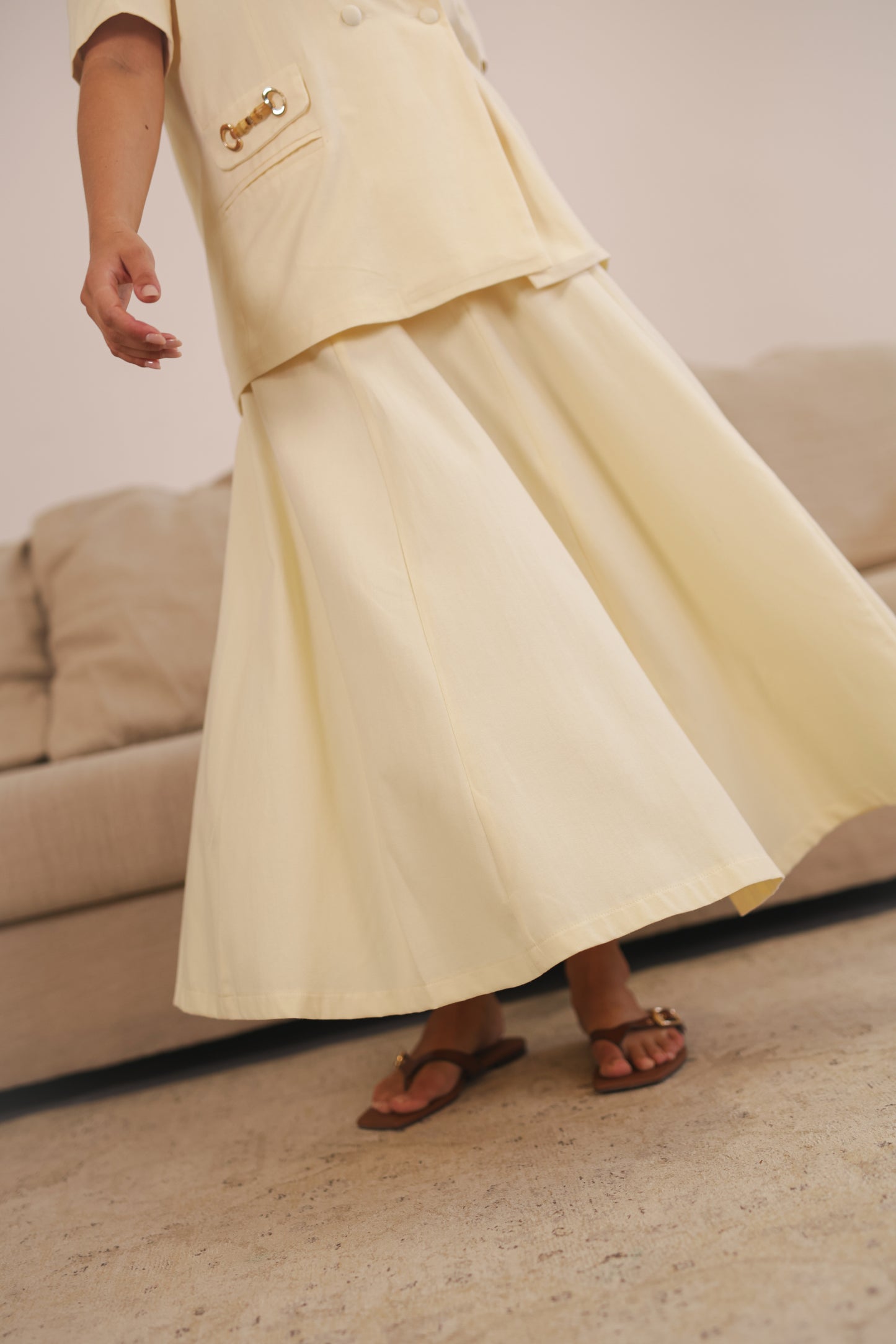 Ivy Skirt - Butter