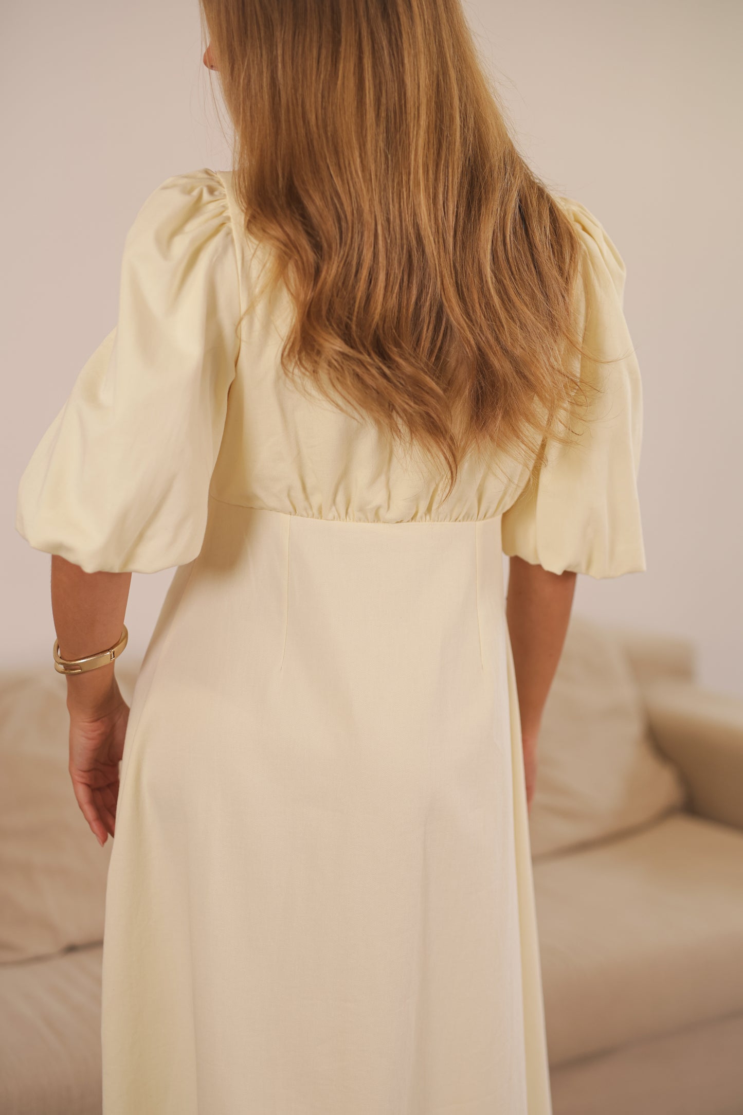 Amelia Dress - Butter