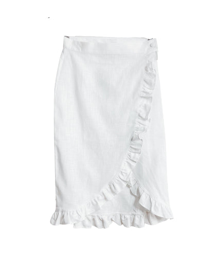 Rosana Skirt | White